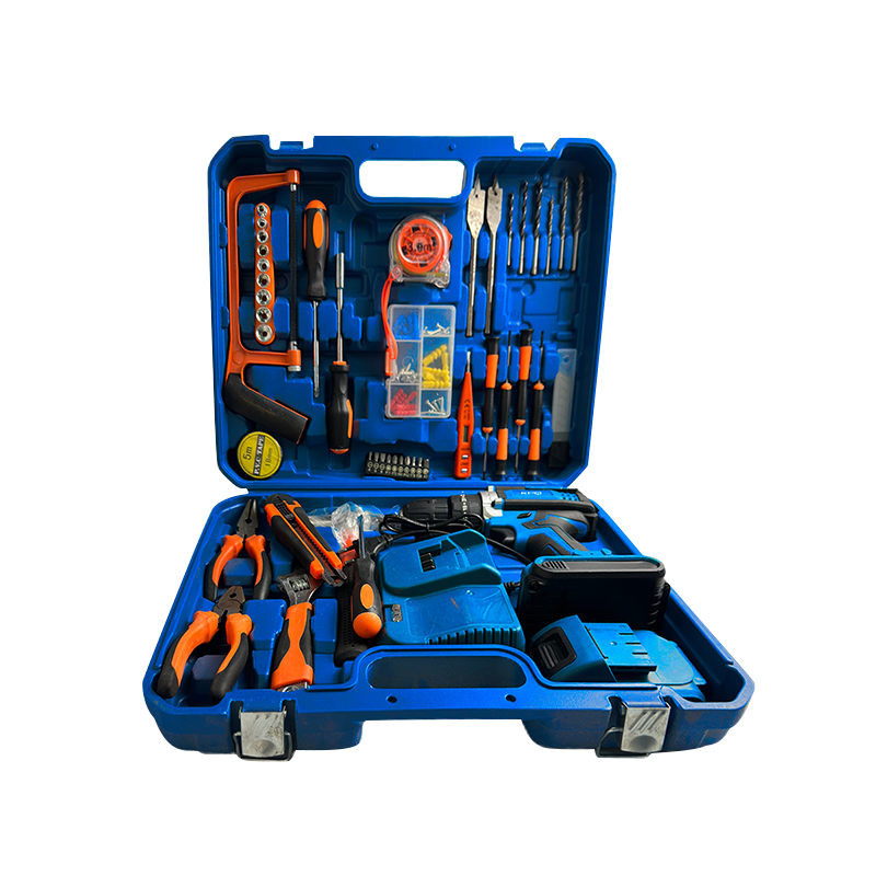Set di strumenti per trapano a impatto a cordone KPQ-CID21-128